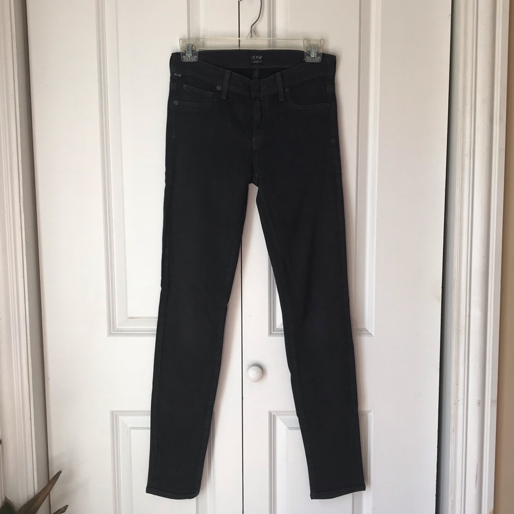CItizens of Humanity grey stretch jeans